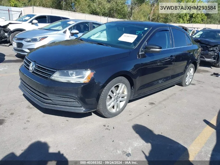 3VWDB7AJXHM293584 2017 Volkswagen Jetta 1.4T Se