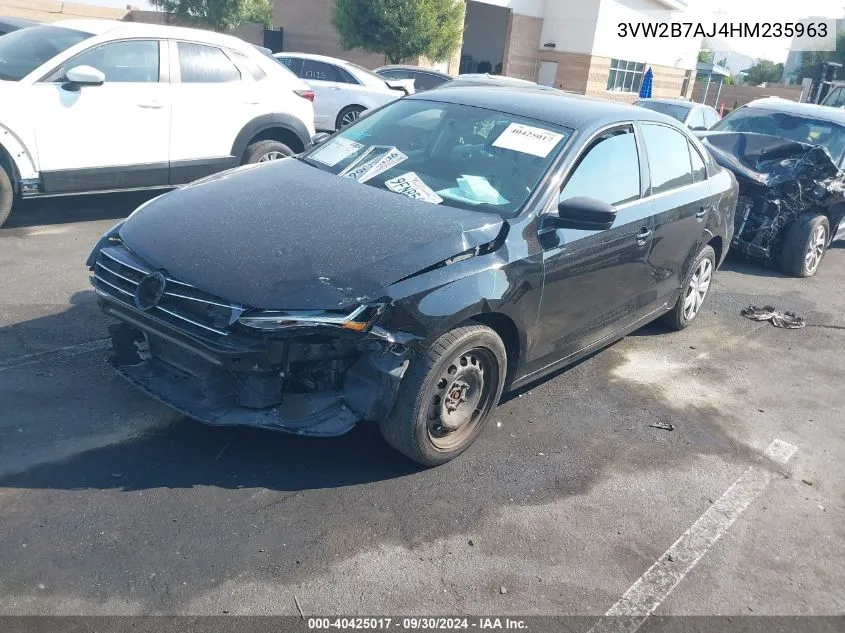 3VW2B7AJ4HM235963 2017 Volkswagen Jetta S