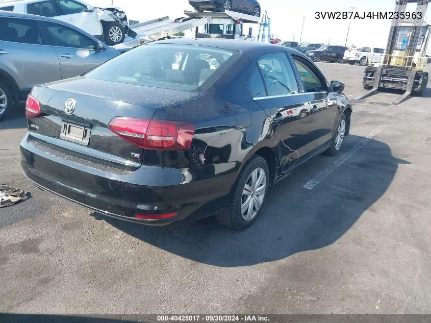 3VW2B7AJ4HM235963 2017 Volkswagen Jetta S