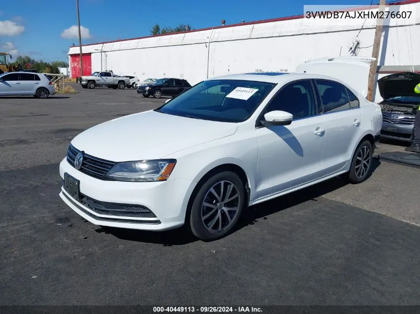 3VWDB7AJXHM276607 2017 Volkswagen Jetta 1.4T Se