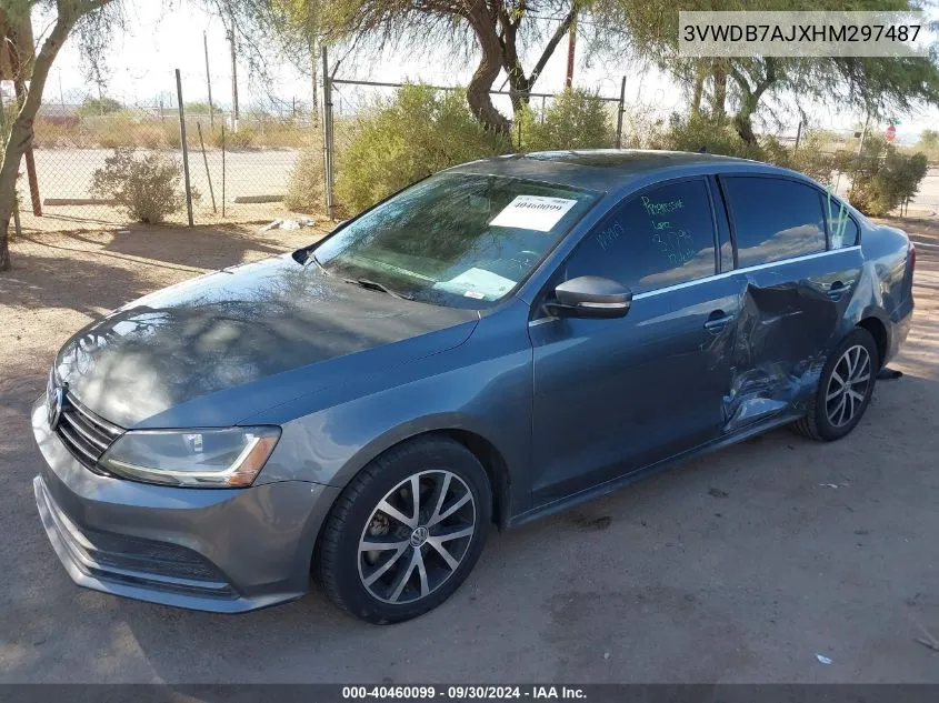 3VWDB7AJXHM297487 2017 Volkswagen Jetta 1.4T Se