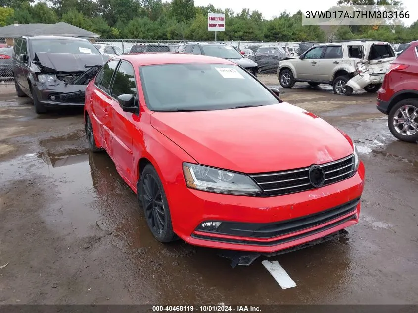 3VWD17AJ7HM303166 2017 Volkswagen Jetta 1.8T Sport