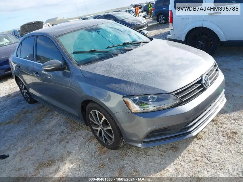 3VWDB7AJ4HM395785 2017 Volkswagen Jetta Se