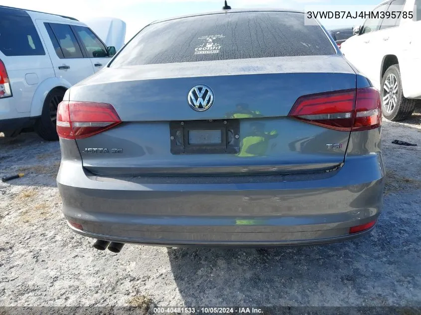 3VWDB7AJ4HM395785 2017 Volkswagen Jetta Se