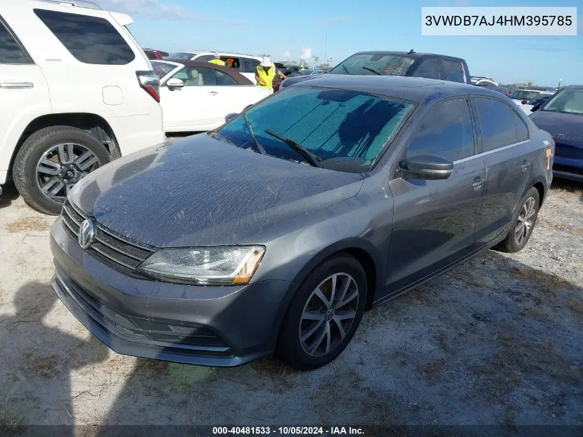 3VWDB7AJ4HM395785 2017 Volkswagen Jetta Se