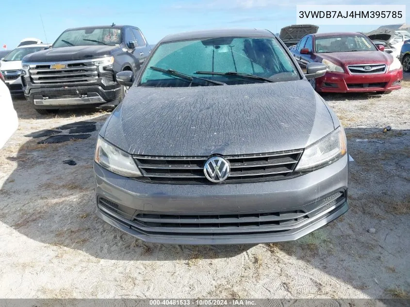 3VWDB7AJ4HM395785 2017 Volkswagen Jetta Se