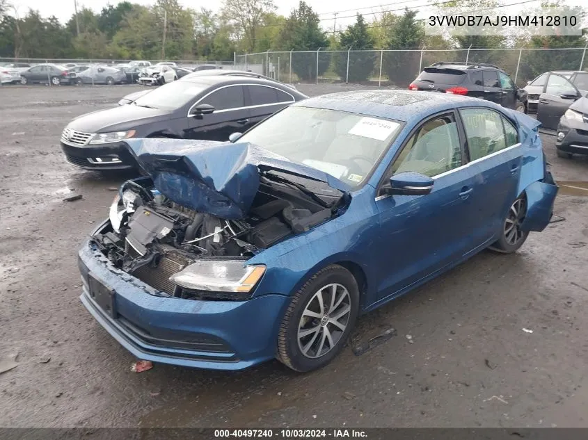 3VWDB7AJ9HM412810 2017 Volkswagen Jetta 1.4T Se