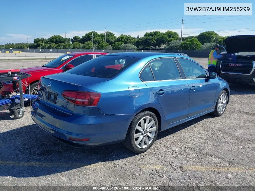 2017 Volkswagen Jetta 1.4T S VIN: 3VW2B7AJ9HM255299 Lot: 40506126