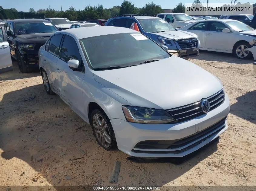 3VW2B7AJ0HM249214 2017 Volkswagen Jetta S