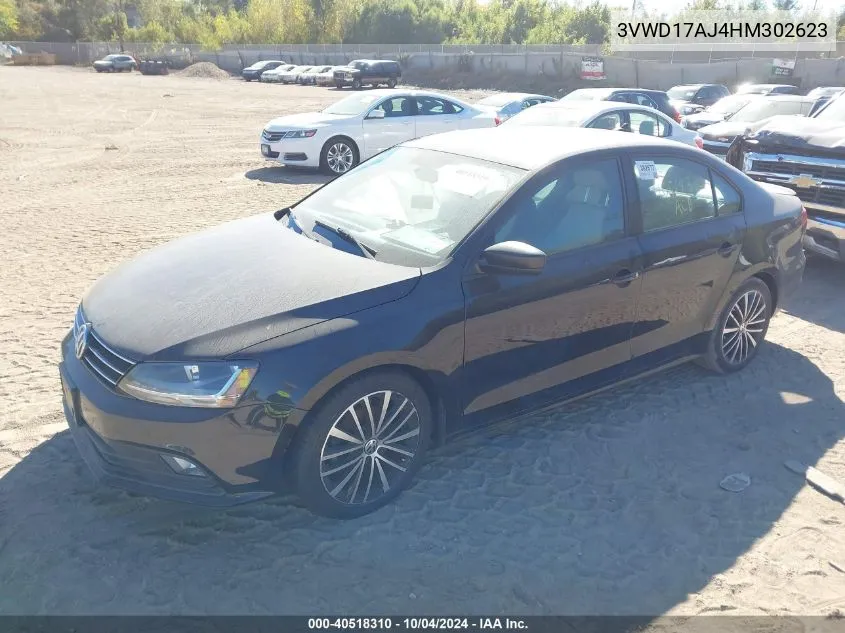 3VWD17AJ4HM302623 2017 Volkswagen Jetta 1.8T Sport