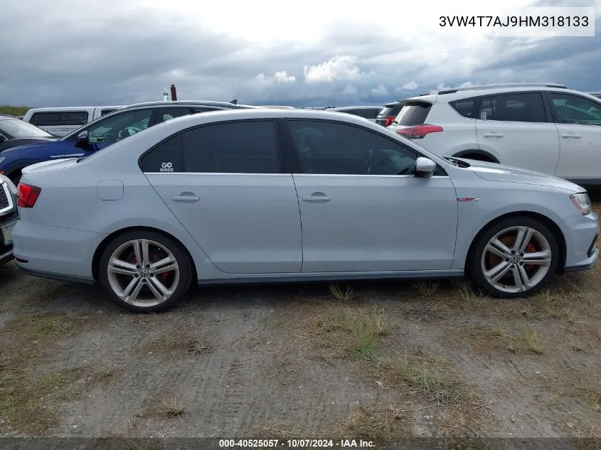 3VW4T7AJ9HM318133 2017 Volkswagen Jetta Gli