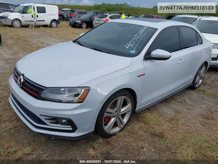 3VW4T7AJ9HM318133 2017 Volkswagen Jetta Gli