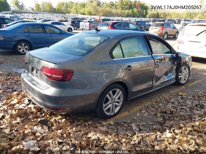 3VWL17AJ0HM205267 2017 Volkswagen Jetta Sel/Sel Premium