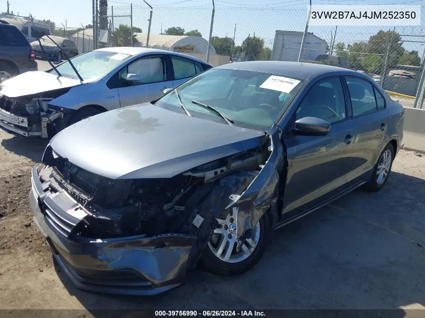 3VW2B7AJ4JM252350 2018 Volkswagen Jetta 1.4T S