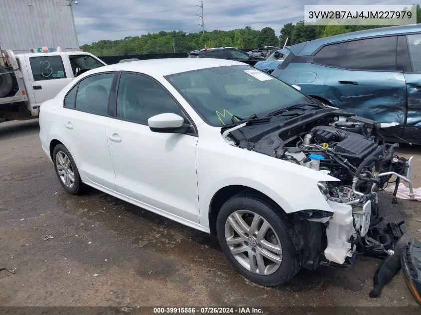 3VW2B7AJ4JM227979 2018 Volkswagen Jetta 1.4T S