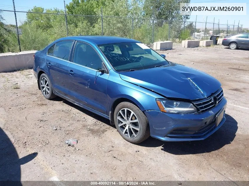 3VWDB7AJXJM260901 2018 Volkswagen Jetta 1.4T Se/1.4T Wolfsburg Edition