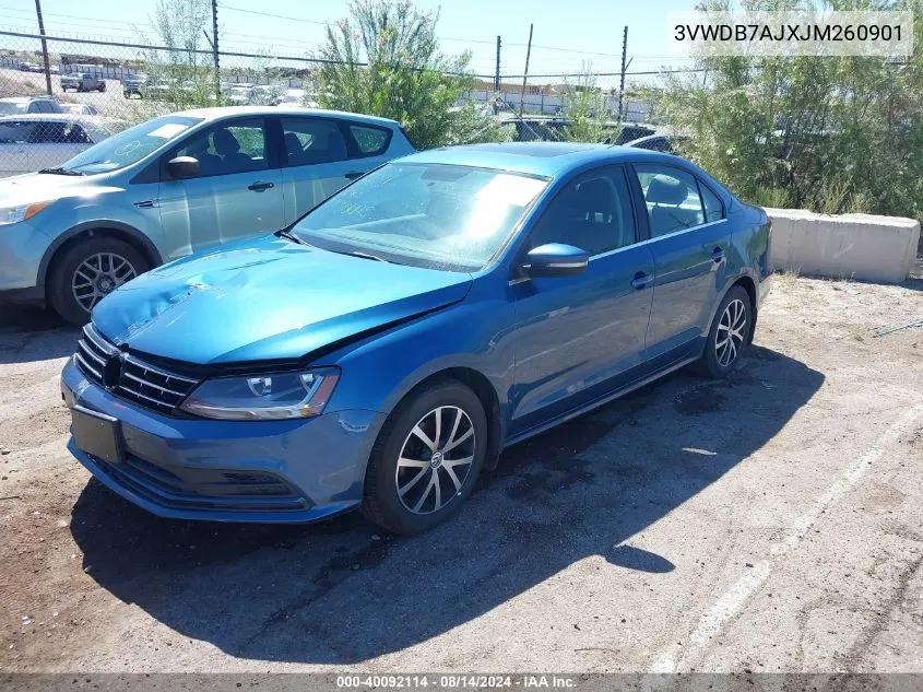 2018 Volkswagen Jetta 1.4T Se/1.4T Wolfsburg Edition VIN: 3VWDB7AJXJM260901 Lot: 40092114