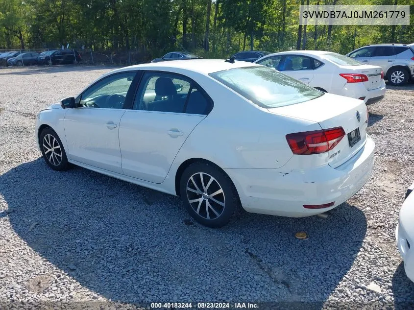 3VWDB7AJ0JM261779 2018 Volkswagen Jetta 1.4T Se/1.4T Wolfsburg Edition