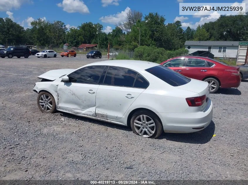 2018 Volkswagen Jetta 1.4T S VIN: 3VW2B7AJ4JM225939 Lot: 40219713