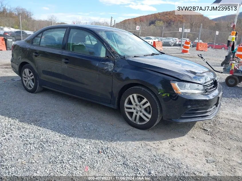 2018 Volkswagen Jetta 1.4T S VIN: 3VW2B7AJ7JM239513 Lot: 40769231