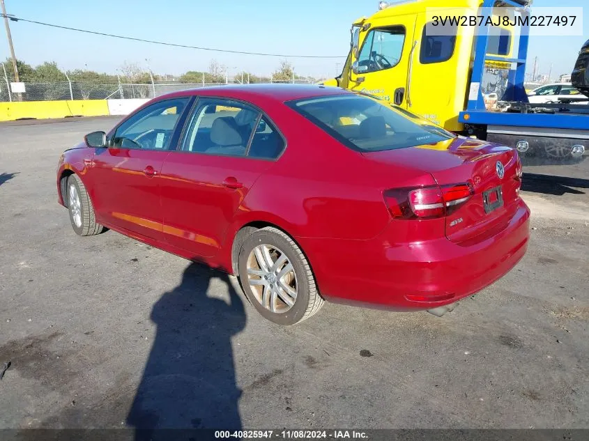 2018 Volkswagen Jetta 1.4T S VIN: 3VW2B7AJ8JM227497 Lot: 40825947