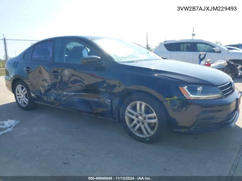 3VW2B7AJXJM229493 2018 Volkswagen Jetta 1.4T S