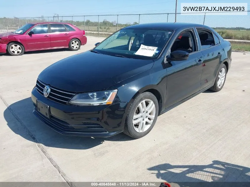 3VW2B7AJXJM229493 2018 Volkswagen Jetta 1.4T S