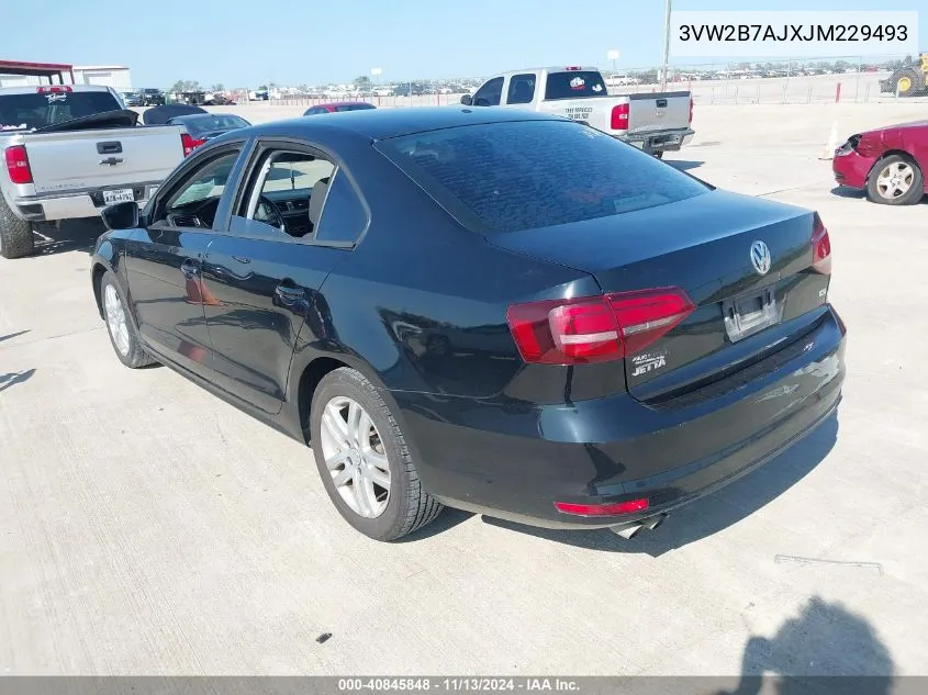 3VW2B7AJXJM229493 2018 Volkswagen Jetta 1.4T S