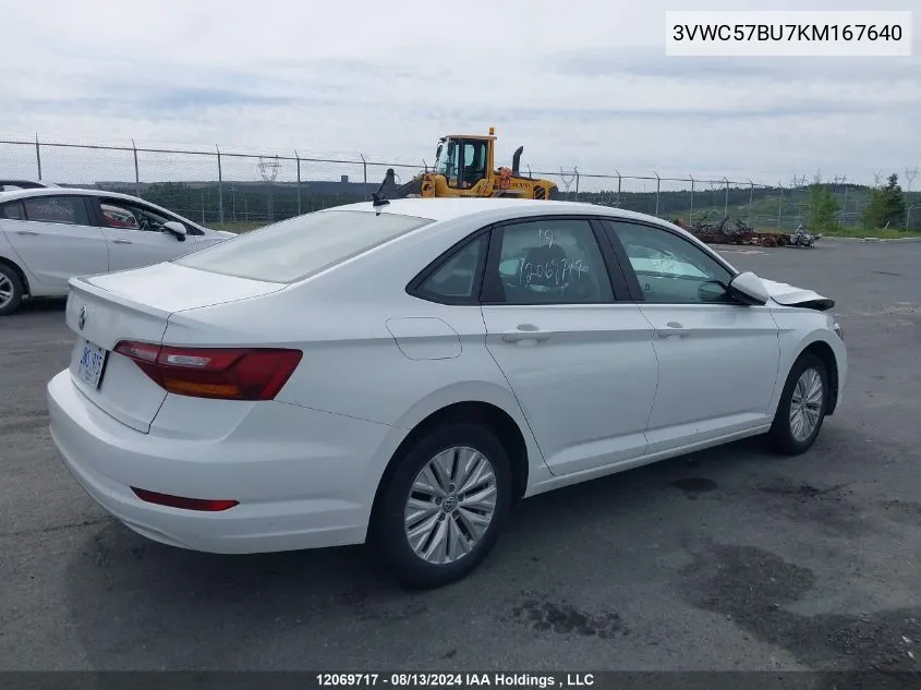 3VWC57BU7KM167640 2019 Volkswagen Jetta