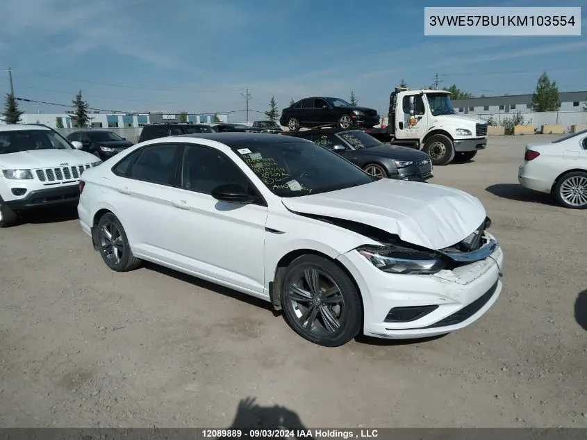 3VWE57BU1KM103554 2019 Volkswagen Jetta