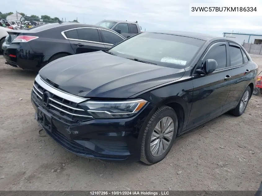 3VWC57BU7KM186334 2019 Volkswagen Jetta