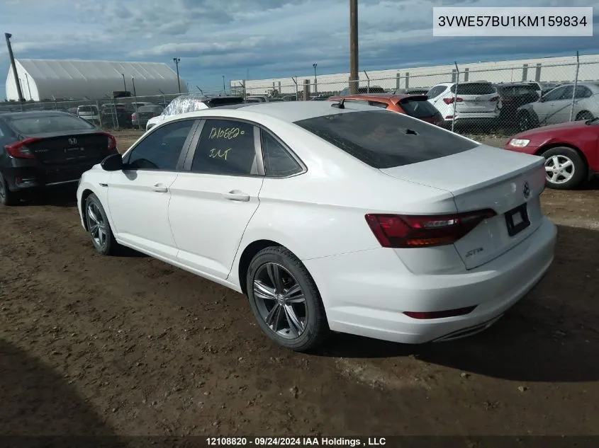 3VWE57BU1KM159834 2019 Volkswagen Jetta Sel