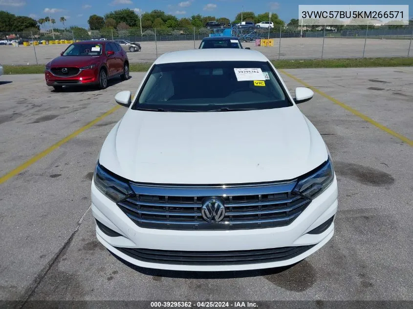 2019 Volkswagen Jetta 1.4T R-Line/1.4T S/1.4T Se VIN: 3VWC57BU5KM266571 Lot: 39295362