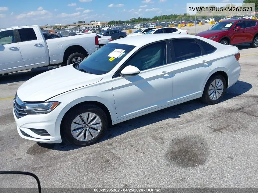 2019 Volkswagen Jetta 1.4T R-Line/1.4T S/1.4T Se VIN: 3VWC57BU5KM266571 Lot: 39295362