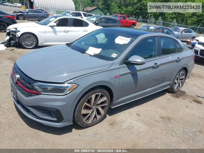 2019 Volkswagen Jetta Gli 2.0T 35Th Anniversary Edition/2.0T Autobahn/2.0T S VIN: 3VW6T7BUXKM223430 Lot: 39693743