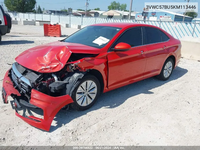 3VWC57BU5KM113446 2019 Volkswagen Jetta S/Se/R-Line