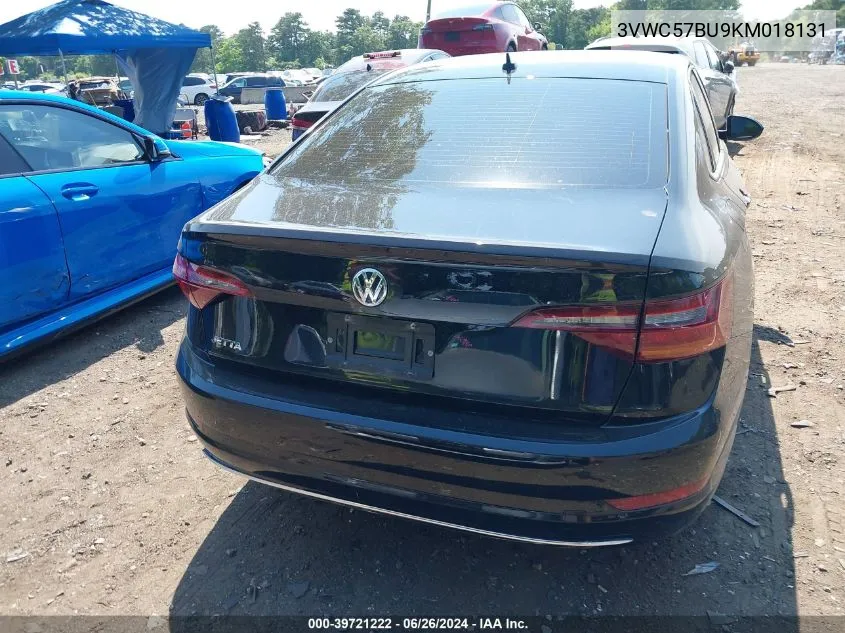 2019 Volkswagen Jetta 1.4T R-Line/1.4T S/1.4T Se VIN: 3VWC57BU9KM018131 Lot: 39721222