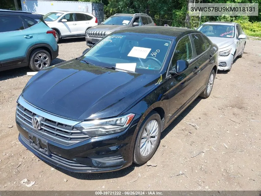 2019 Volkswagen Jetta 1.4T R-Line/1.4T S/1.4T Se VIN: 3VWC57BU9KM018131 Lot: 39721222