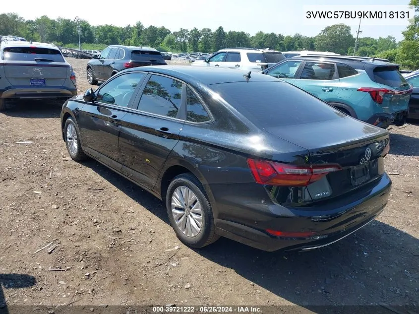 3VWC57BU9KM018131 2019 Volkswagen Jetta 1.4T R-Line/1.4T S/1.4T Se