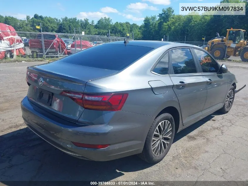 2019 Volkswagen Jetta 1.4T R-Line/1.4T S/1.4T Se VIN: 3VWC57BU9KM097834 Lot: 39766833