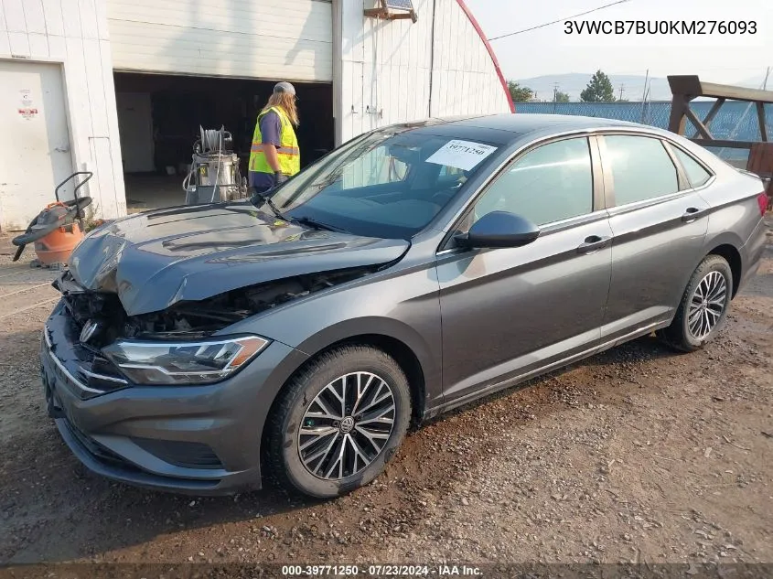 2019 Volkswagen Jetta 1.4T R-Line/1.4T S/1.4T Se VIN: 3VWCB7BU0KM276093 Lot: 39771250