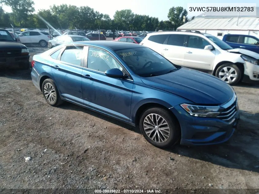 2019 Volkswagen Jetta 1.4T R-Line/1.4T S/1.4T Se VIN: 3VWC57BU8KM132783 Lot: 39839822