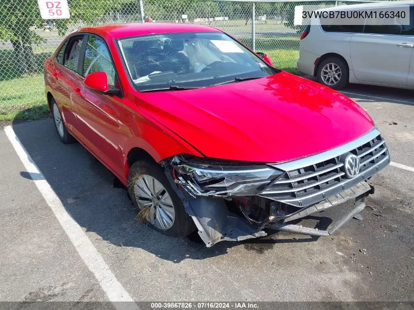 2019 Volkswagen Jetta 1.4T R-Line/1.4T S/1.4T Se VIN: 3VWCB7BU0KM166340 Lot: 39867826