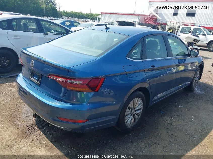 2019 Volkswagen Jetta 1.4T R-Line/1.4T S/1.4T Se VIN: 3VWC57BU7KM050740 Lot: 39873480