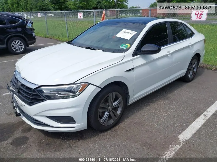 2019 Volkswagen Jetta 1.4T R-Line/1.4T S/1.4T Se VIN: 3VWC57BU8KM099879 Lot: 39890116