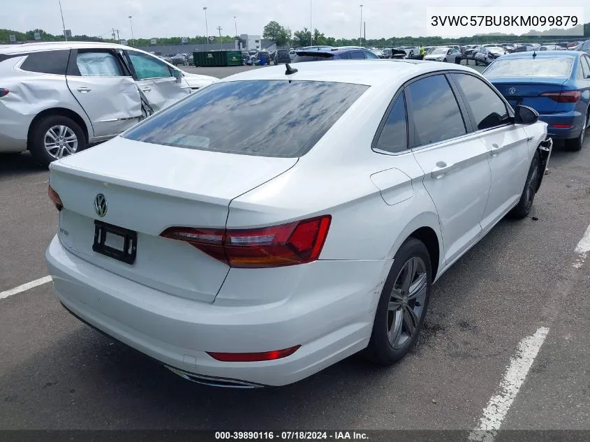 2019 Volkswagen Jetta 1.4T R-Line/1.4T S/1.4T Se VIN: 3VWC57BU8KM099879 Lot: 39890116