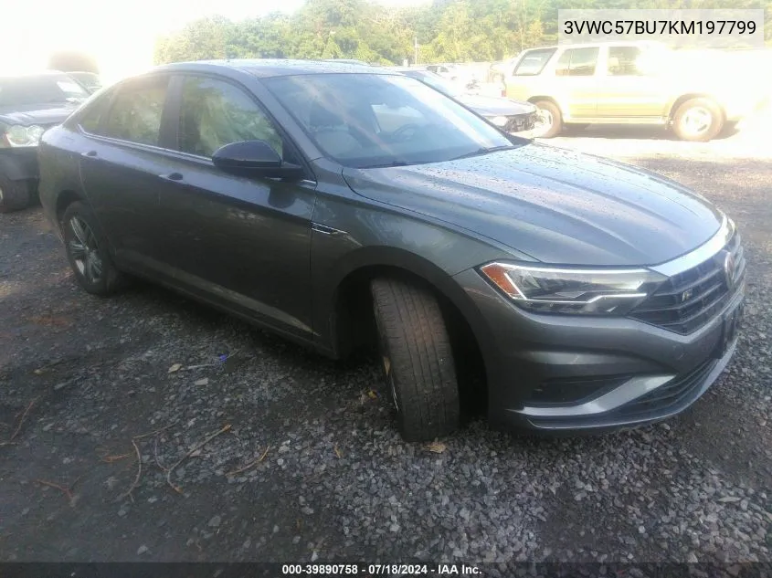 2019 Volkswagen Jetta 1.4T R-Line/1.4T S/1.4T Se VIN: 3VWC57BU7KM197799 Lot: 39890758