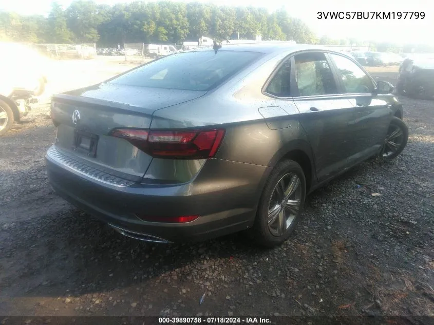 2019 Volkswagen Jetta 1.4T R-Line/1.4T S/1.4T Se VIN: 3VWC57BU7KM197799 Lot: 39890758