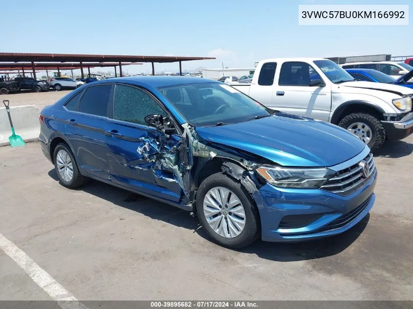 2019 Volkswagen Jetta 1.4T R-Line/1.4T S/1.4T Se VIN: 3VWC57BU0KM166992 Lot: 39895682