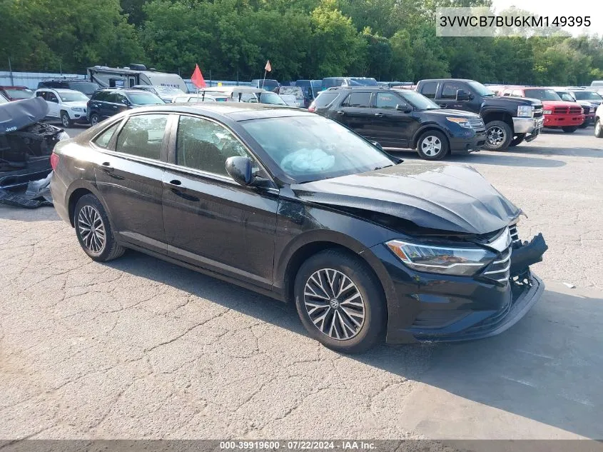 2019 Volkswagen Jetta 1.4T R-Line/1.4T S/1.4T Se VIN: 3VWCB7BU6KM149395 Lot: 39919600